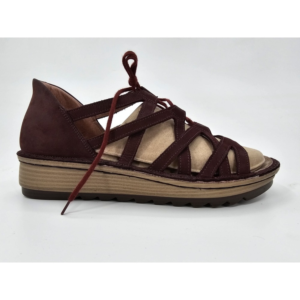 NAOT Bloom Yarrow Nubuck Sandal Violet Women's Size 9 EUR 40‎